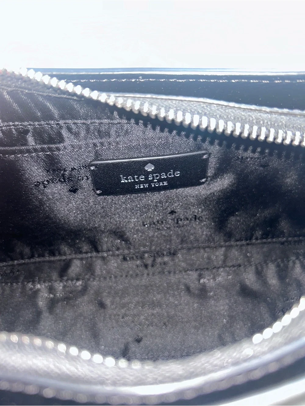 kate spade Black Patent Shoulder Bag